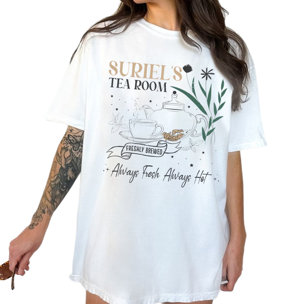 Suriels Tea Room Shirt,ACOTAR Velaris Sarah J. Maas Inspired Shirt