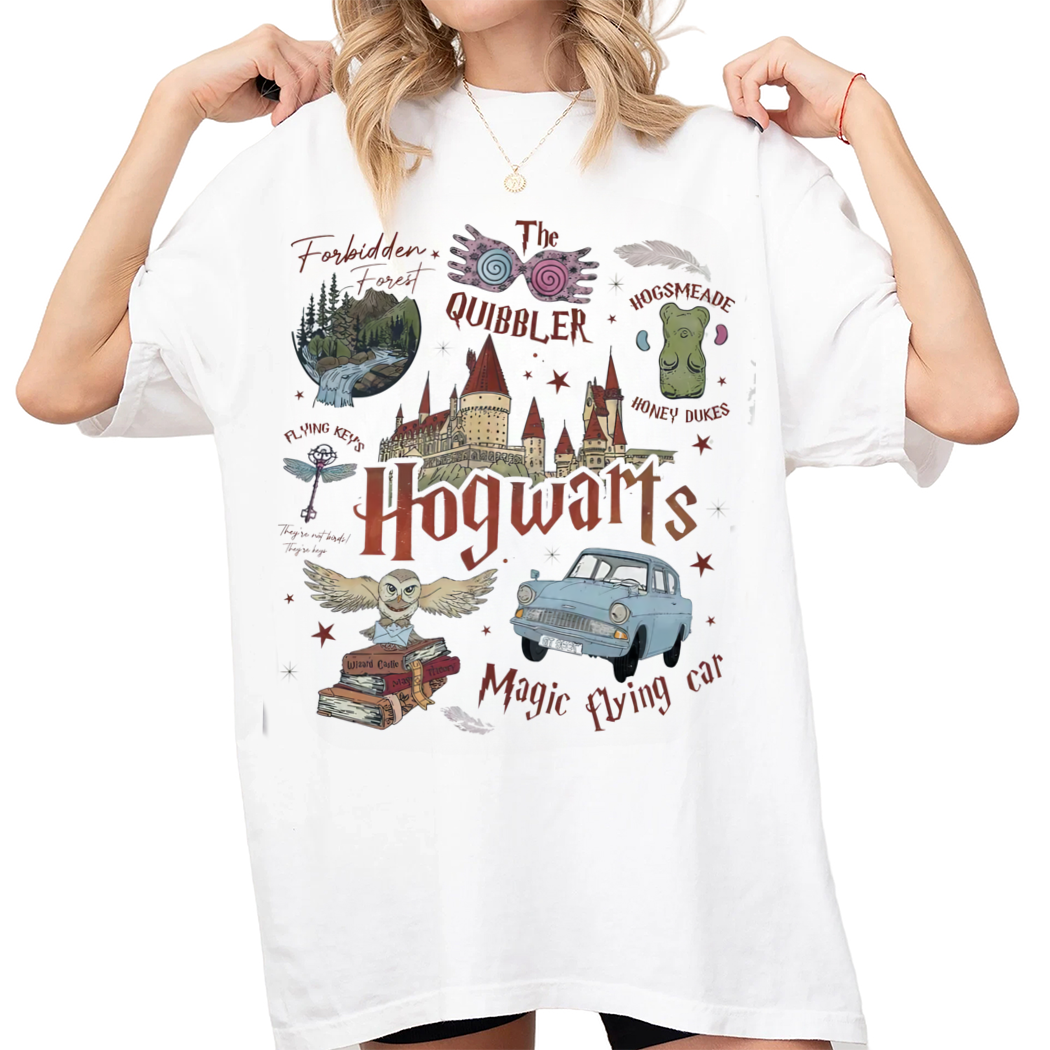 Wizard School Fandom Shirt, Book Reading Magic Shirt, Bookish Shirt