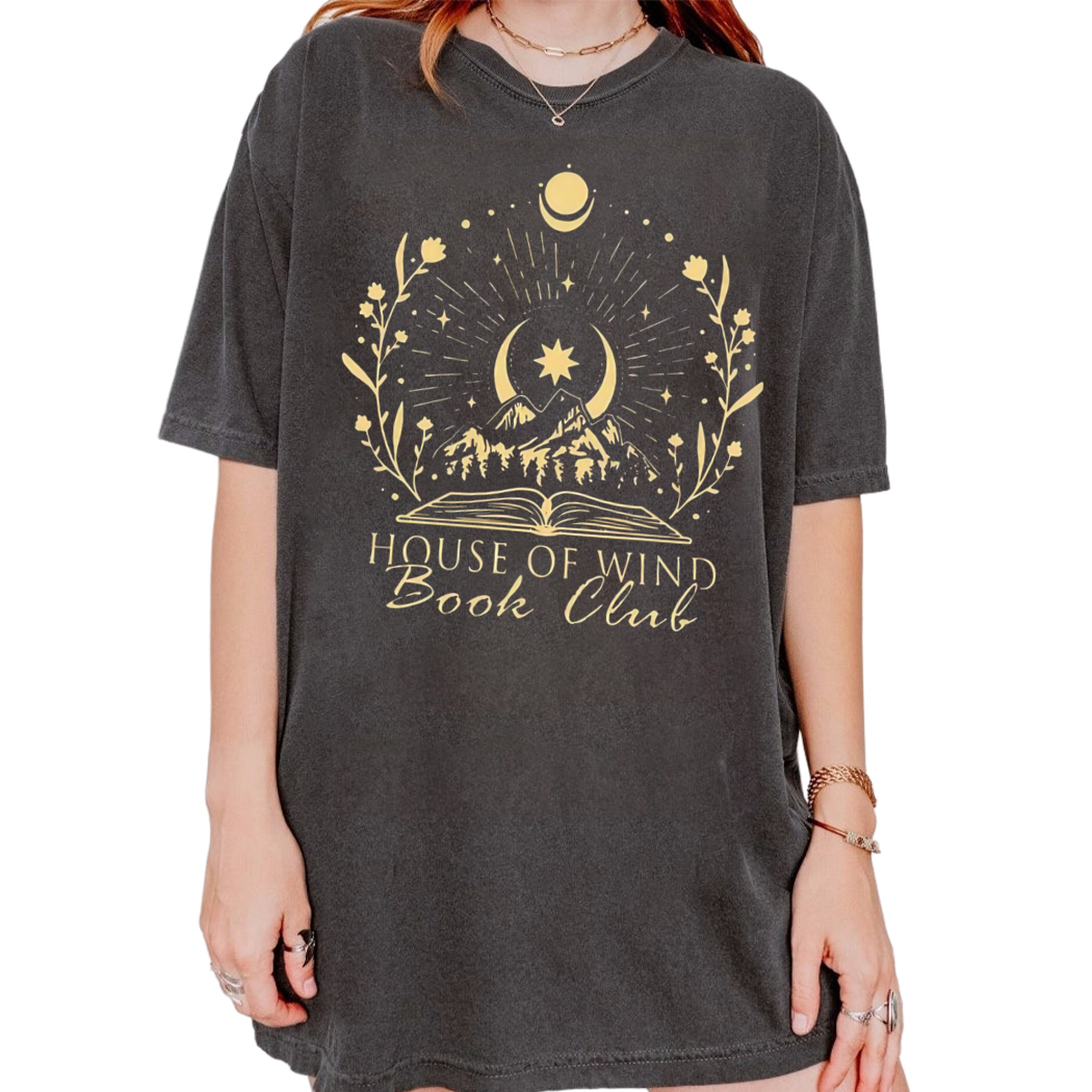 House Of Wind Book Club T-Shirt, Velaris Shirt, Acowar Acotar Merch