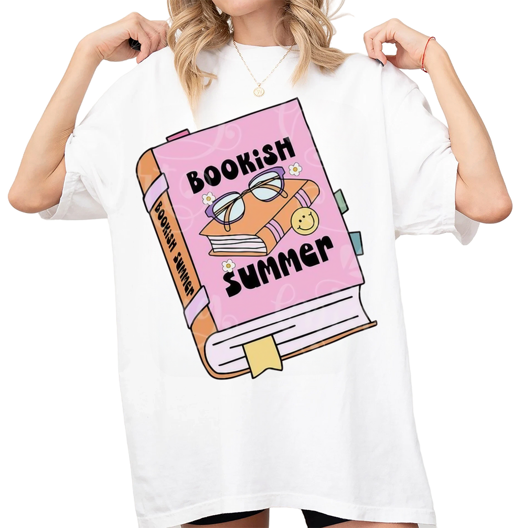 Bookish Summer Shirt, Book Shirt