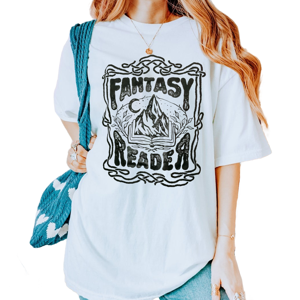 Fantasy Reader Shirt, Book Lover Shirt, Bookish Gift