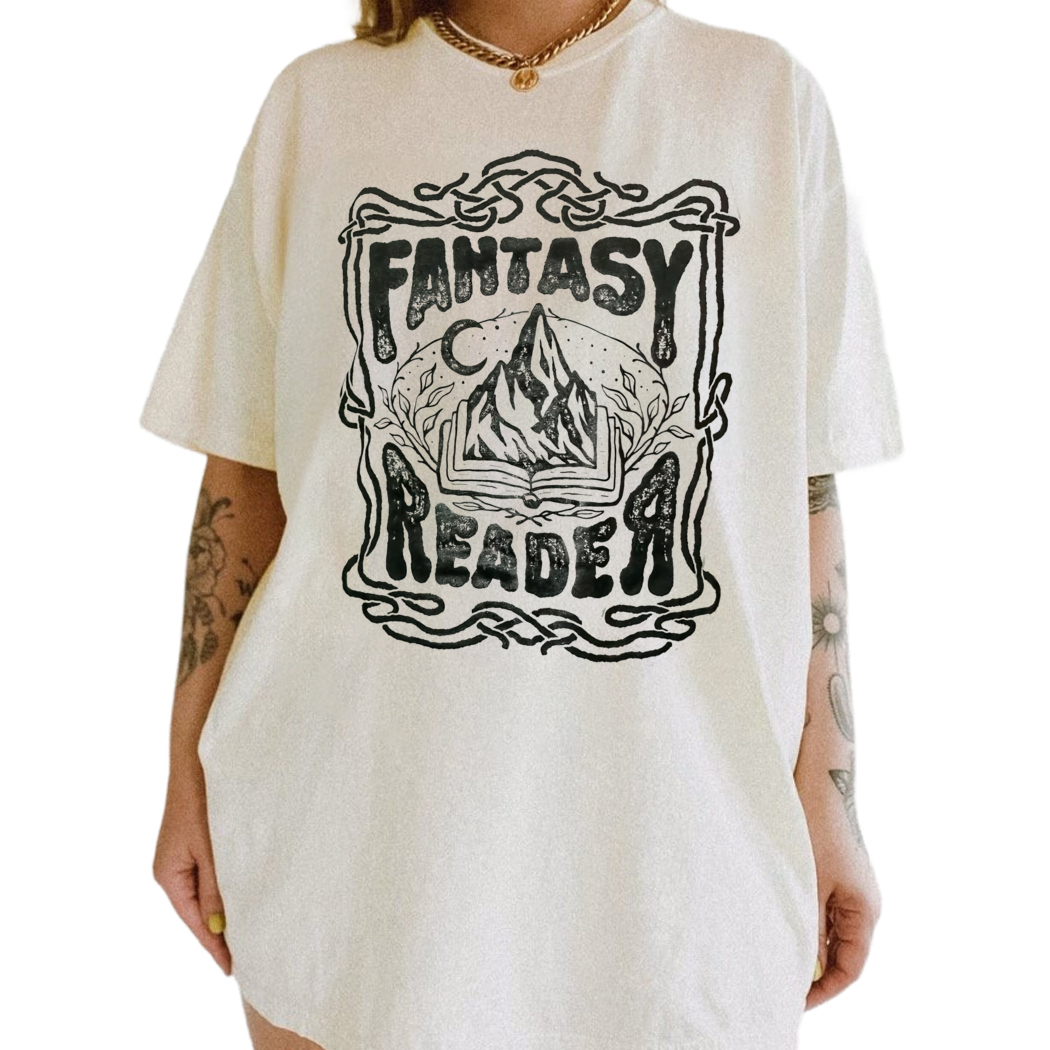 Fantasy Reader Shirt, Book Lover Shirt, Bookish Gift