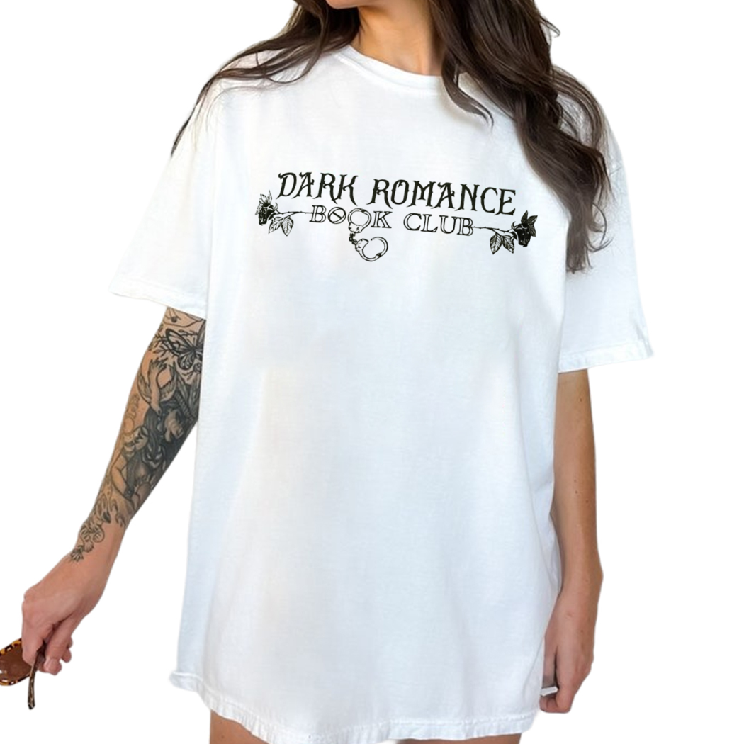 NIB Dark Romance Book Club Shirt Bookish Shirt