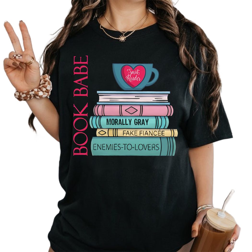 Book Babe Tshirt, Romance Book Lover Tee, Book Lover Gift