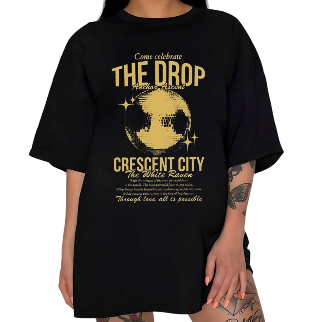 The Drop Crescent City Book Merchandise Shirts, Bookish Gifts, Book Nerd Shirt