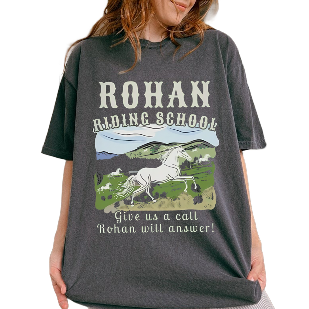 Rohan Riding School Quote Shirt, Lord Of The Rings Shirt, The Hobbit The Shire, Book Club Shirt