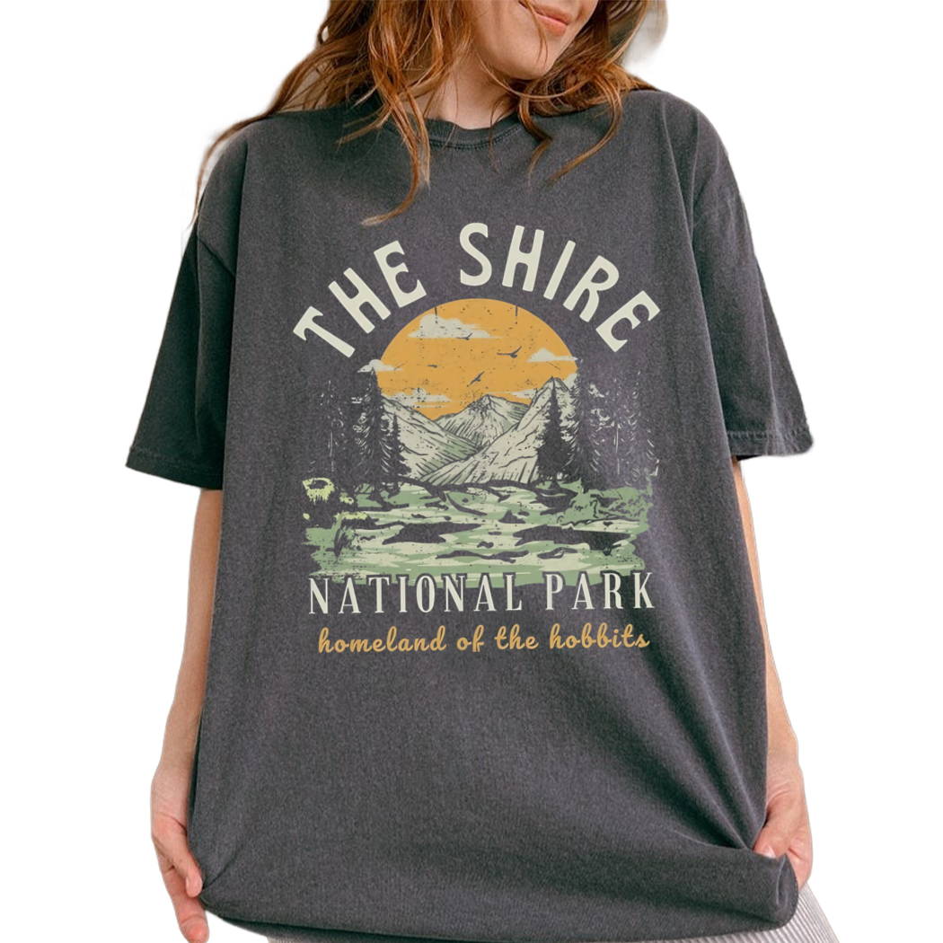 The Shire Lord Of The Rings National Park Shirt, Romance Reader, Book Lover Gift