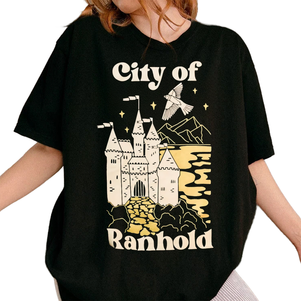 The Plated Prisoner Series Inspired City of Ranhold Tee, Book Lover Gift, Funny Bookish