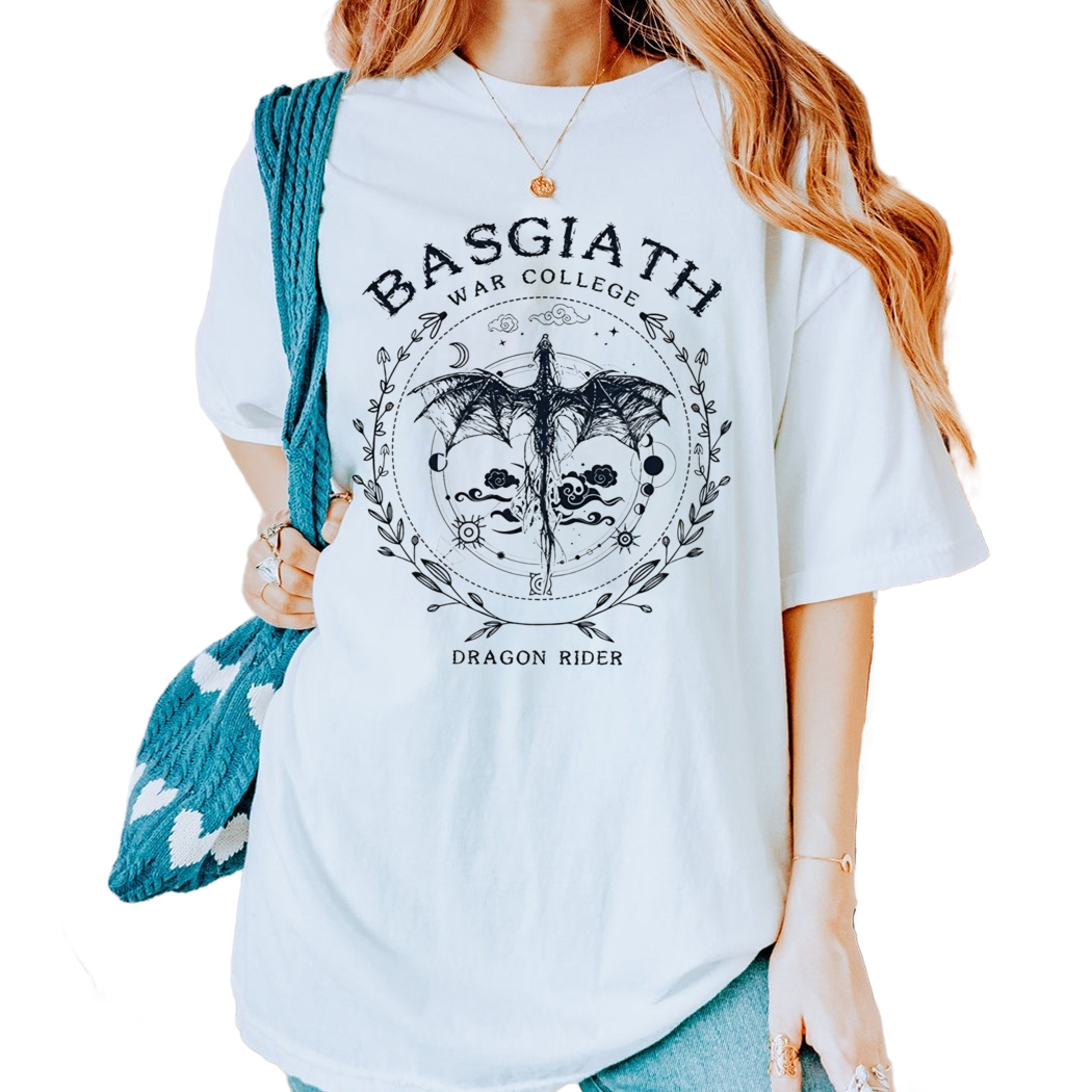 Basgiath War College Bookish Tshirt, Dragon Rider Violet Sorrengail Xaden Riorson, Bookish Gift