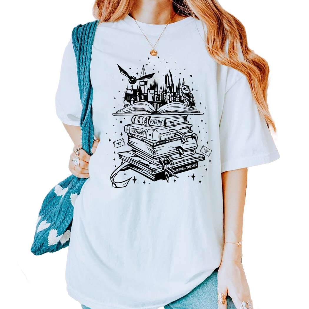 Wizard Hogwarts Castle Shirt, Magic Wizard Castle, Pottery Shirt, Bookish Gift