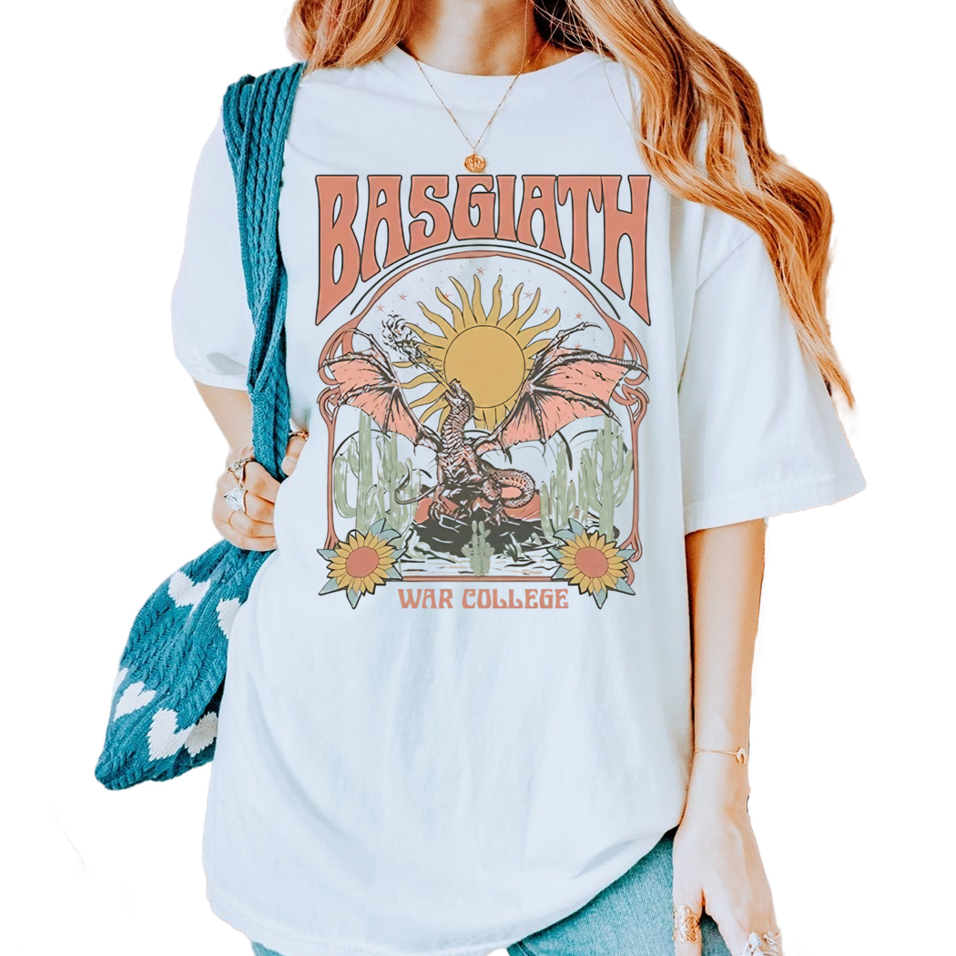 Basgiath War College Collection Shirt, Xaden Riorson, Fourth Wing Merch, Violent Little Thing, Bookish Gift