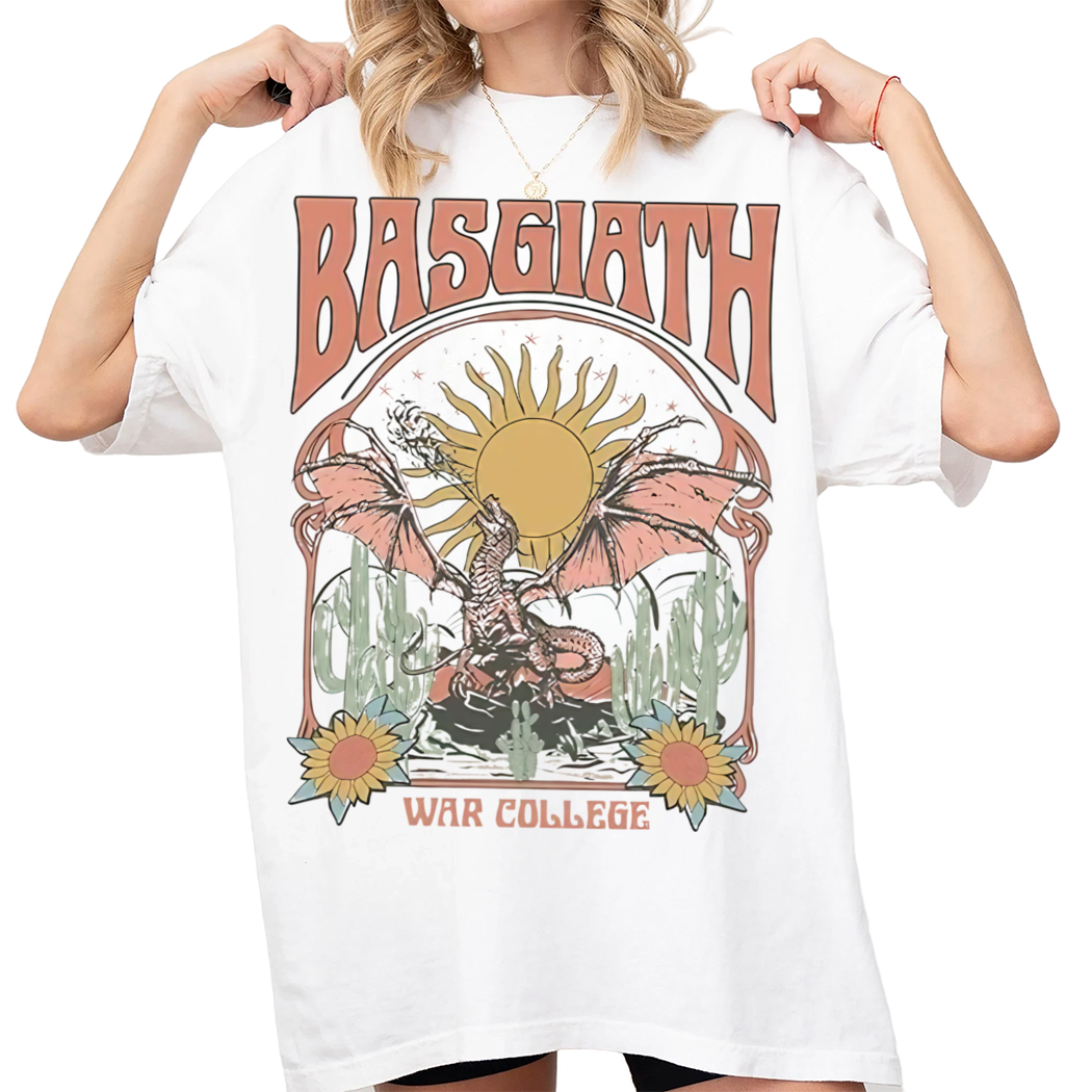 Basgiath War College Collection Shirt, Xaden Riorson, Fourth Wing Merch, Violent Little Thing, Bookish Gift