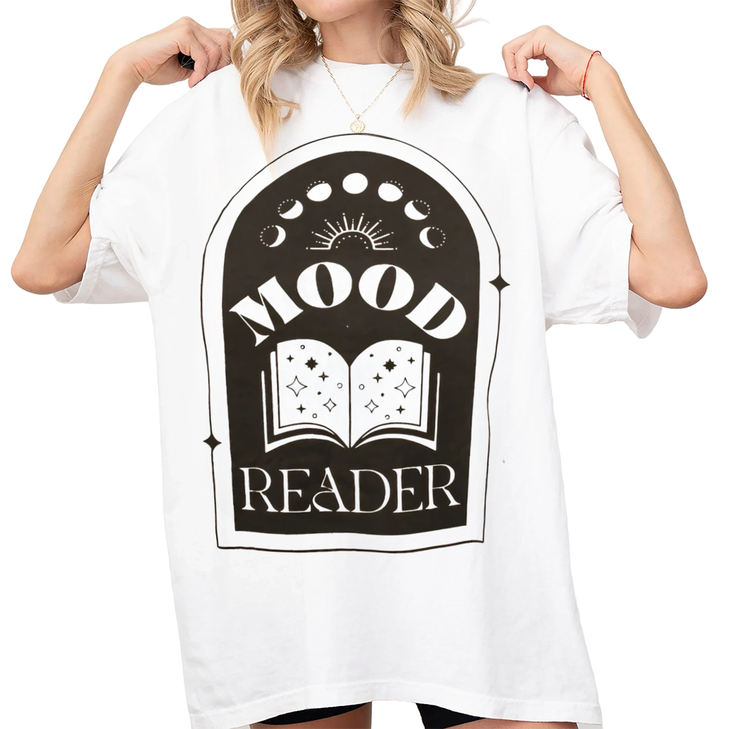 Mood Reader Members Only Tee, Booktok Book, Book Lover Tee