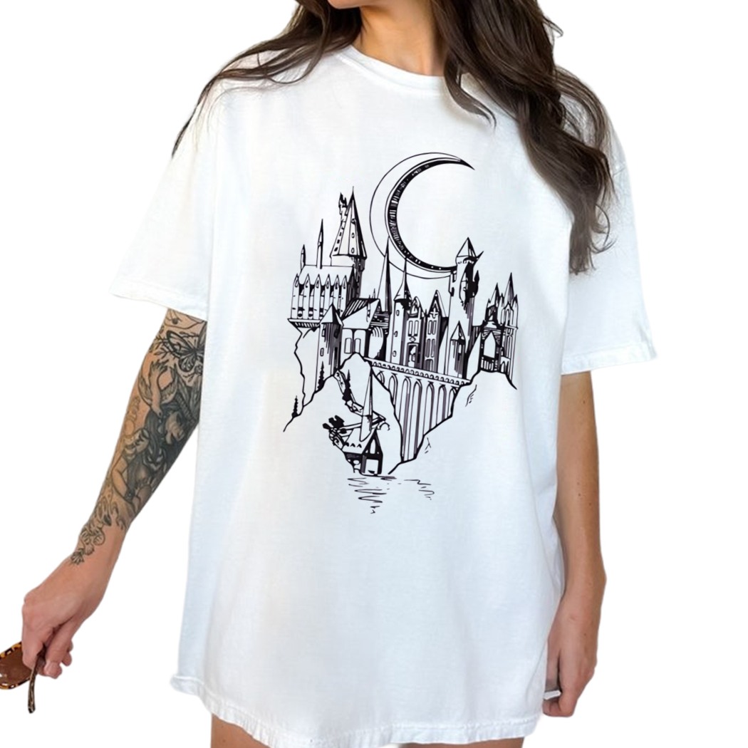 Wizard Castle Book Shirt, Universal Trip Shirt, Bookish Reader Shirt