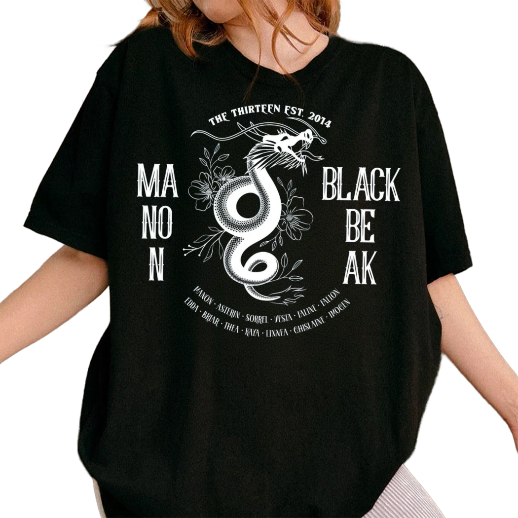 Throne Of Glass Bookish Shirt, Sarah J Maas, Manon Blackbeak Shirt, Bookworm Tee