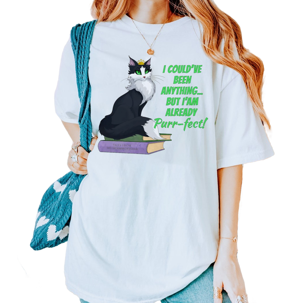 Royal Kitty Shirt, I Could Have Been Anything But I Am Already Purr fect Shirt, Book Lover Gift