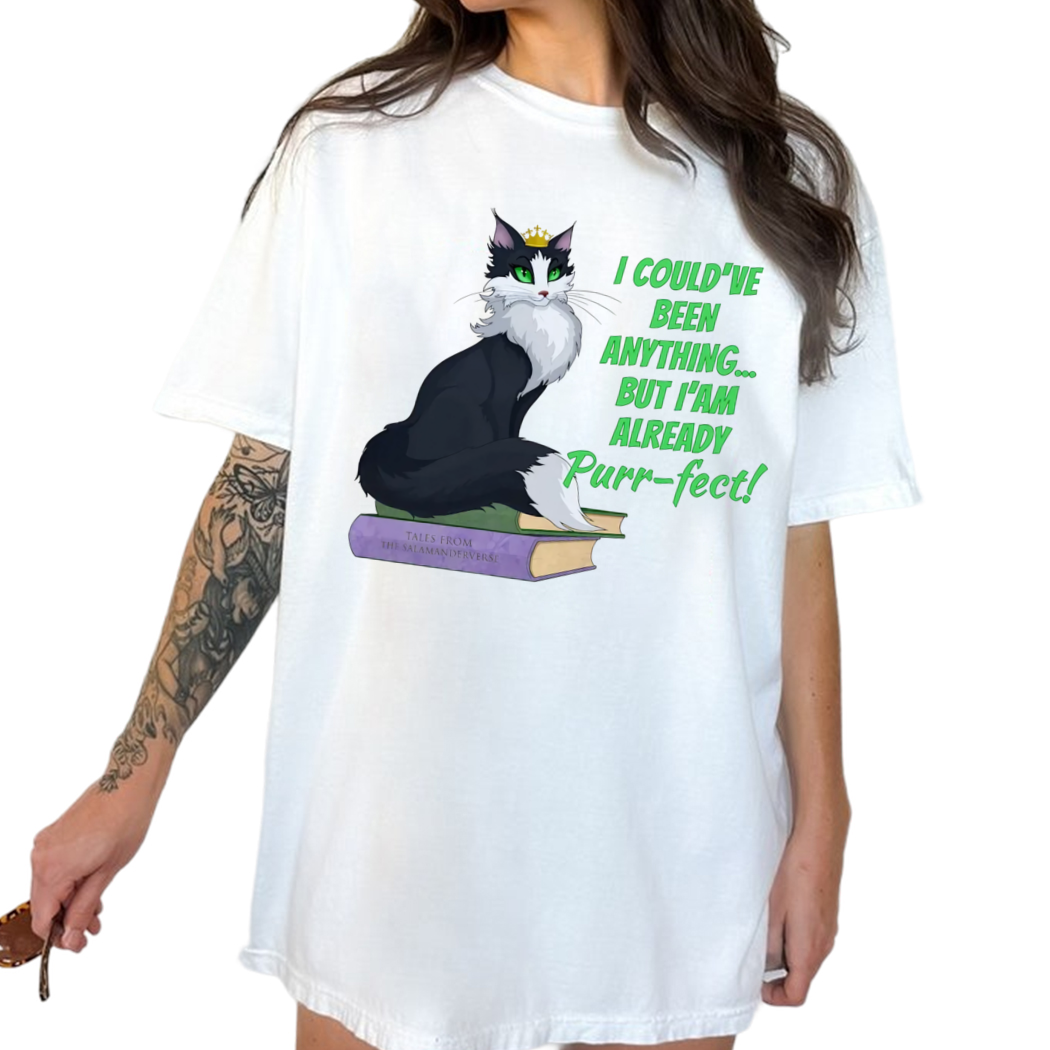 Royal Kitty Shirt, I Could Have Been Anything But I Am Already Purr fect Shirt, Book Lover Gift