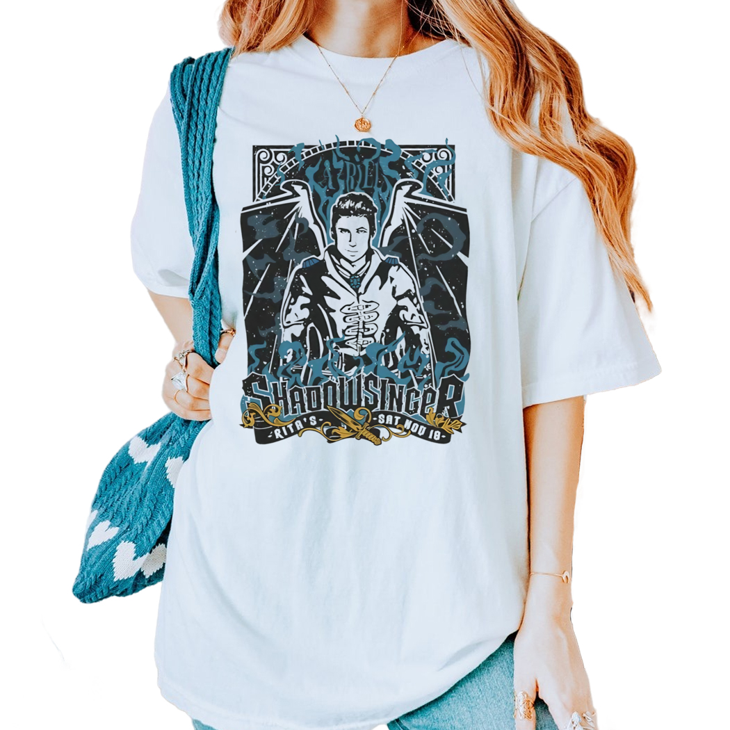 Shadowsinger Azriel Vintage Tshirt, Bookish Gift for Her