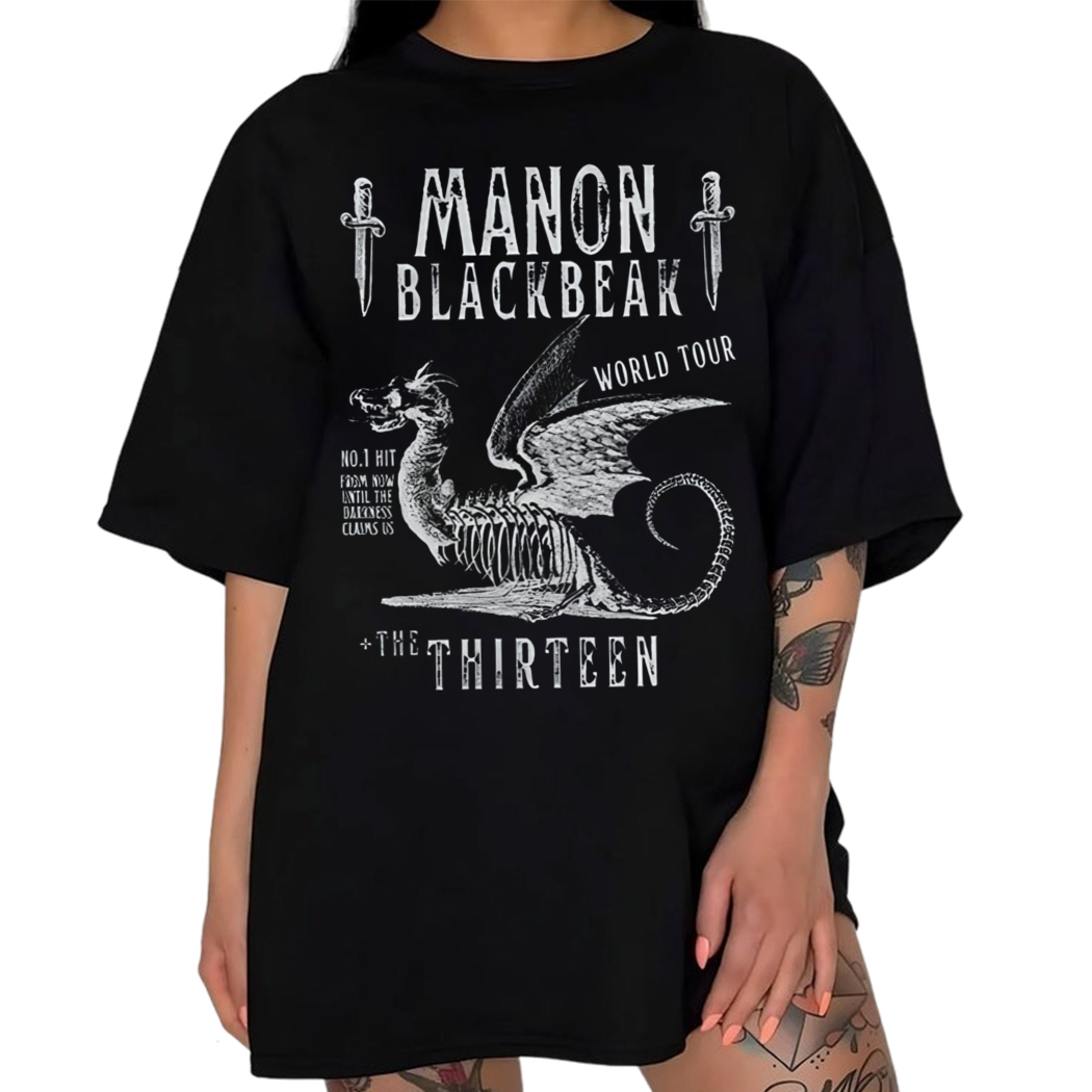 Dragon Manon Blackbeak Throne Of Glass Series Shirt, The Thirteen Shirt, Bookish Gift