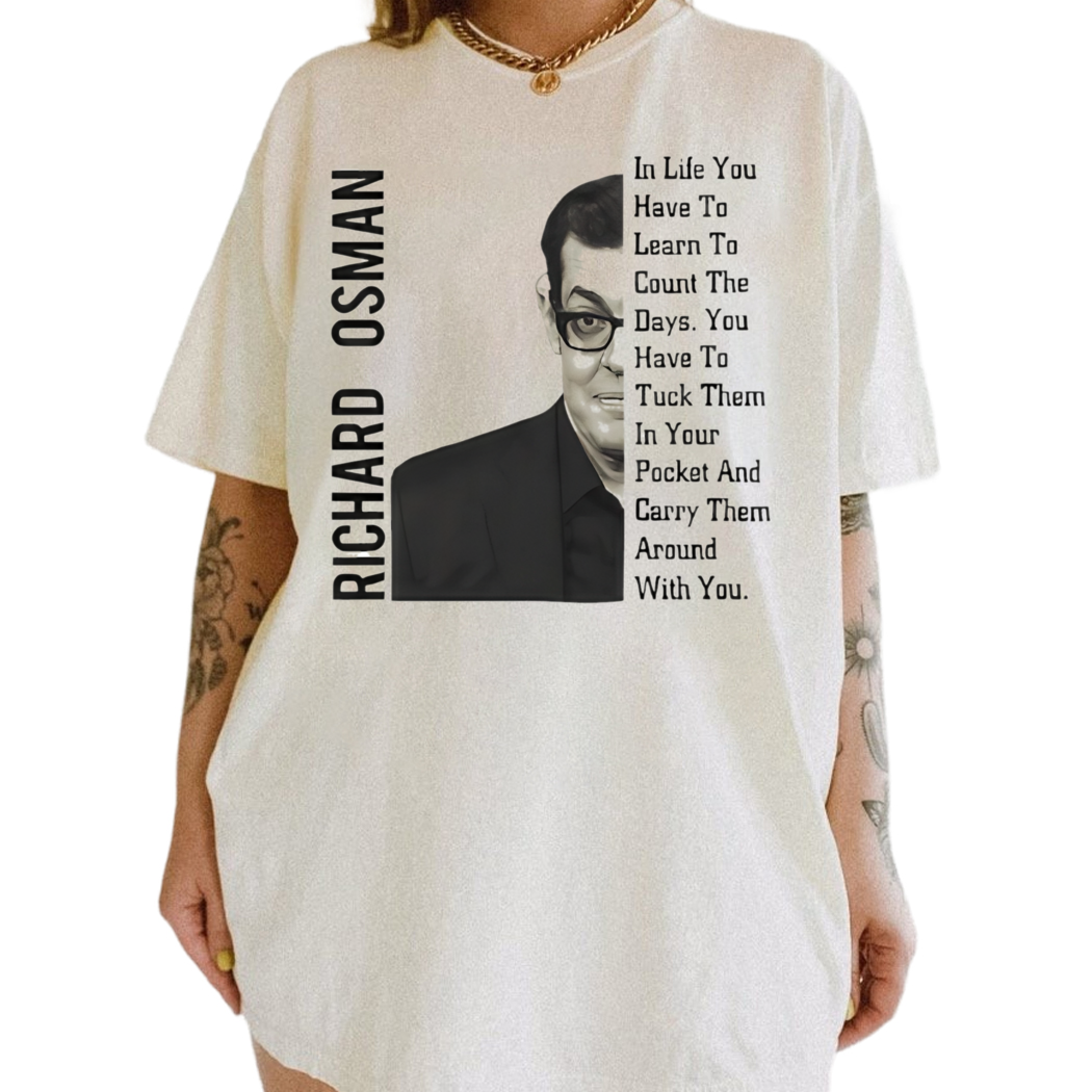 Richard Osman The Thursday Murder Club Shirt, Book Lover Gift, Reading Shirt