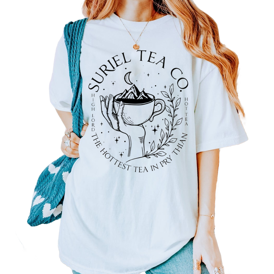 Suriel Tea Co The Hottest Tea In Prythian Shirt, Gift for Book Lover