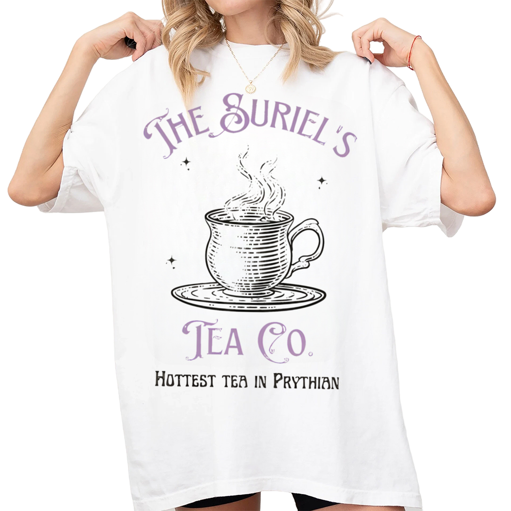 The Suriel Tea Co Hottest Tea In Prythian Shirt, City Of Starlight Velaris Shirt, Reading Shirt, Book Club Shirt