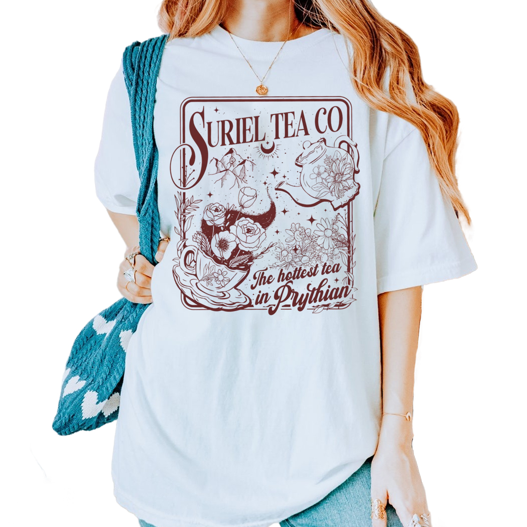 Suriel Tea Co The Hottest Tea In Prythian Shirt, Gift for Book Lover