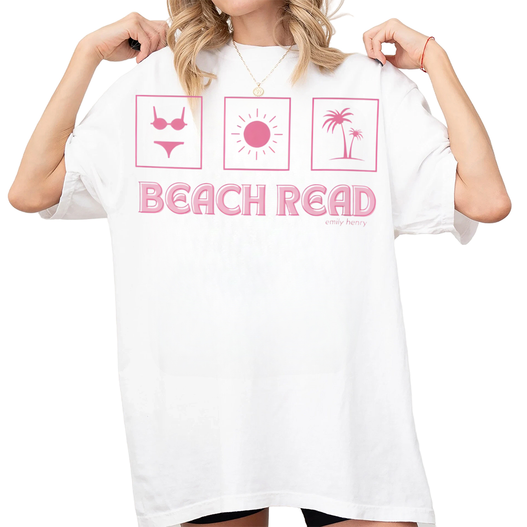 Beach Read EmHen Shirt, Reading Shirt, Book Nerd Shirt